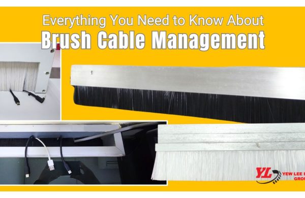 brush cable management system