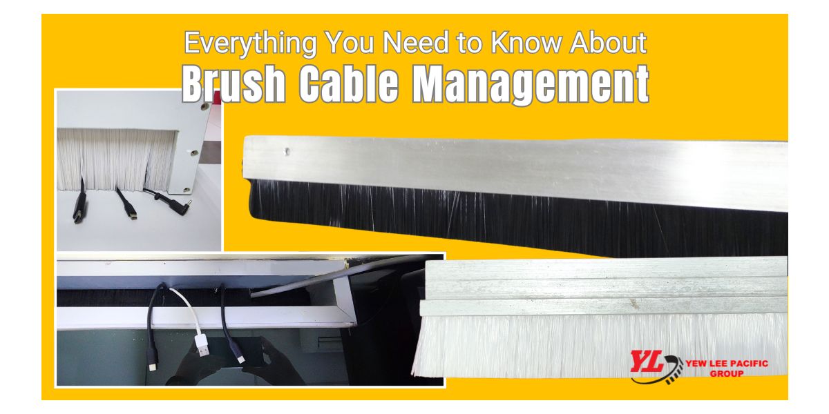 brush cable management system