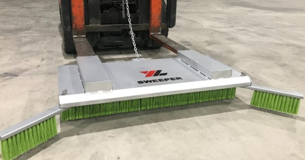 forklift sweeper bristle